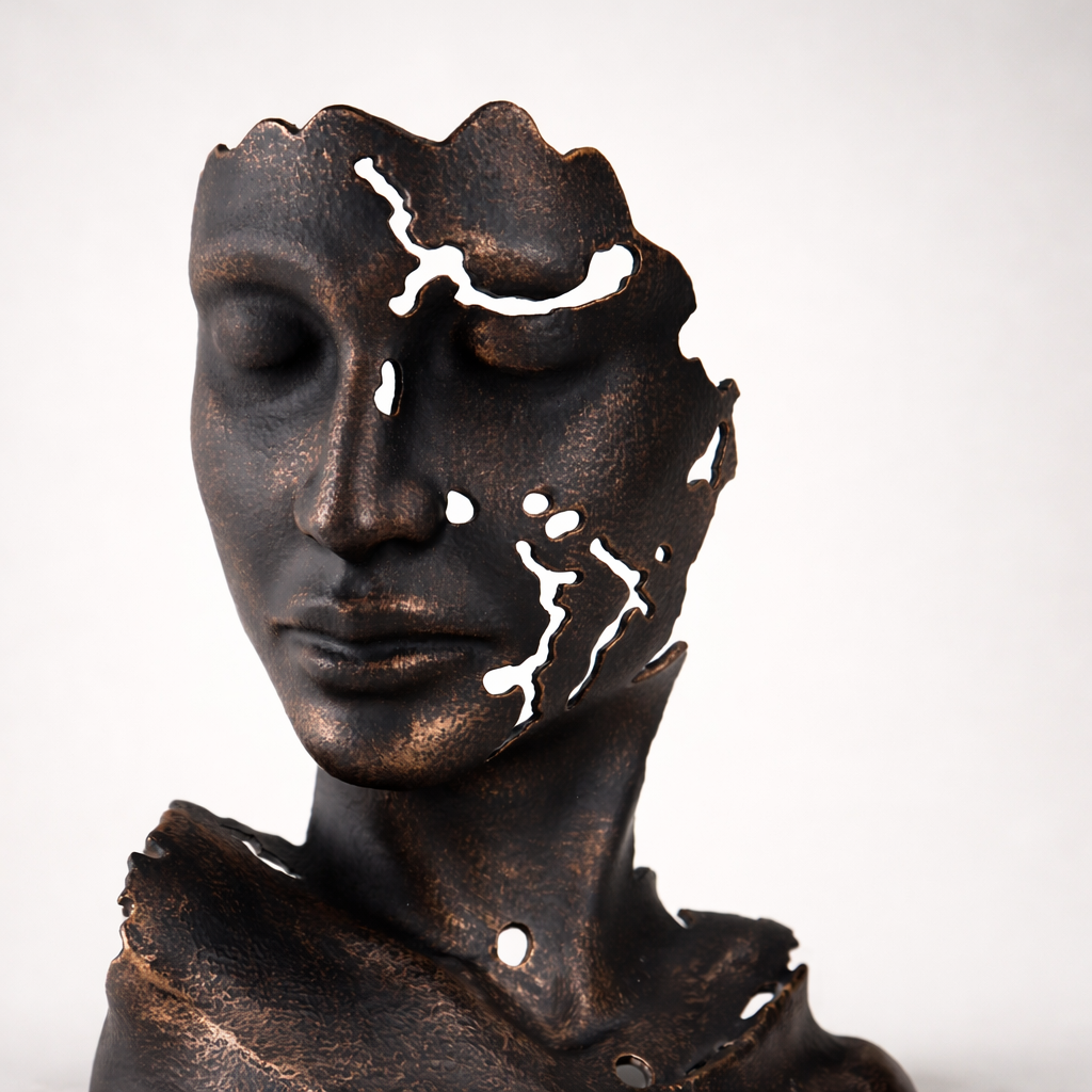 Varyn Alloy  Marble Sculpture