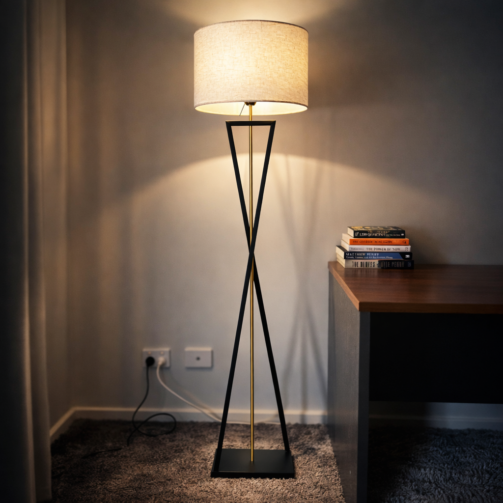 Vetra Metal Floor Lamp