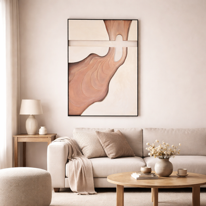 Velour Flow in 3D Carving with Handpainted Detail