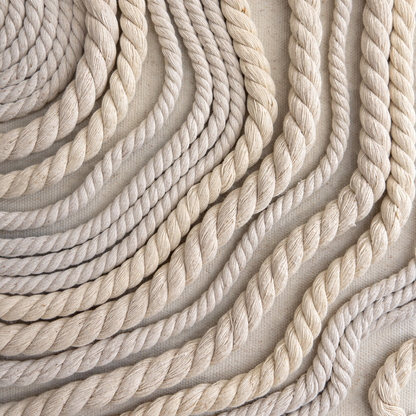 Woven Horizons in 3D Rope Art