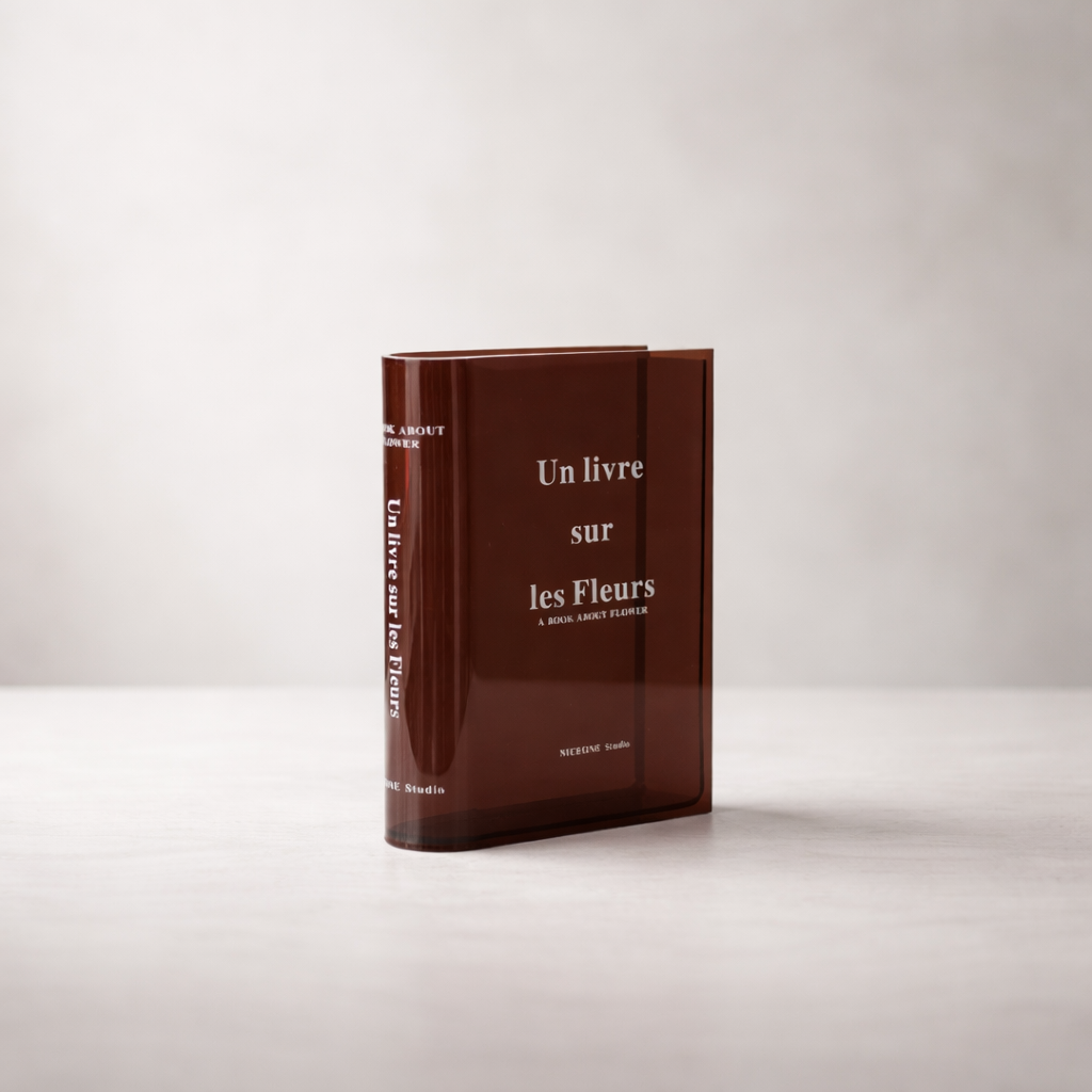 Averra Amber Acrylic Vase