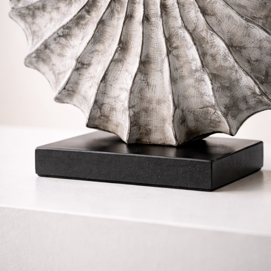 Arvian Silver Resin Wing Sculpture