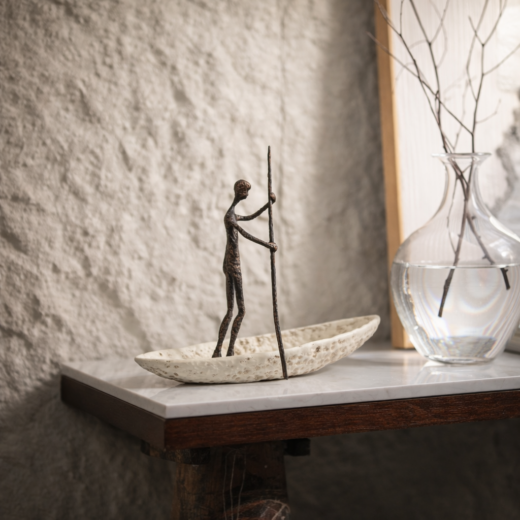 Calen Alloy Resin Sculpture