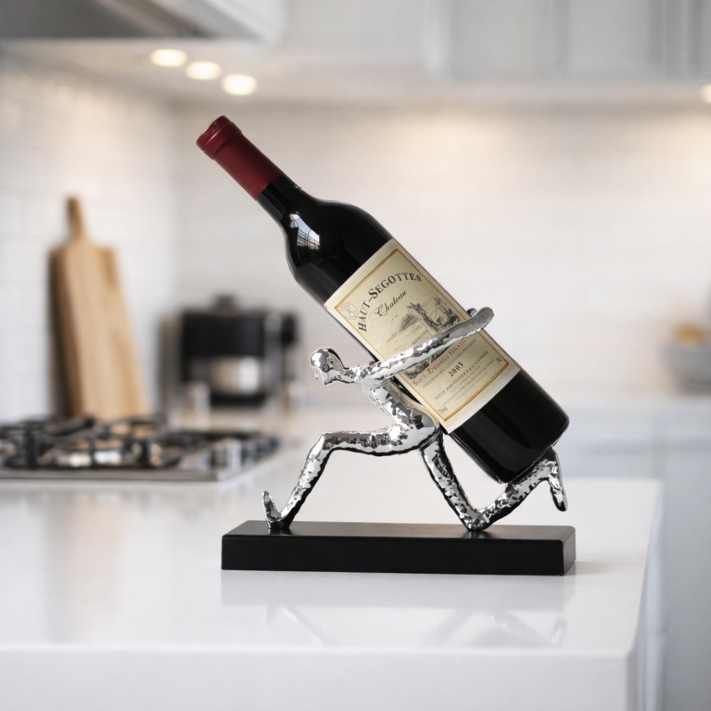 Silvara Silver Wine Holder